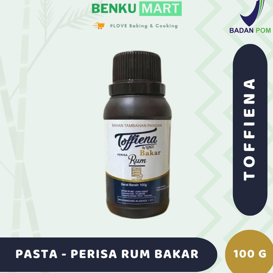 

Toffiena Pasta Rhum Bakar 100 Gr Perisa Rhum Bakar Toffieco