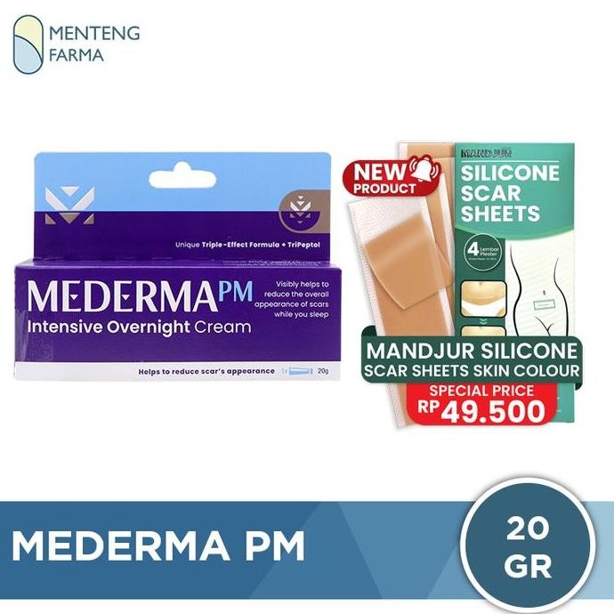 Mederma PM 20 Gr - Menyamarkan Bekas Luka dan Keloid