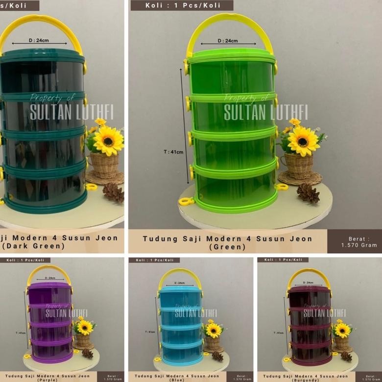 rak lauk modern susun 4 tudung saji modern 4 susun rantang lauk