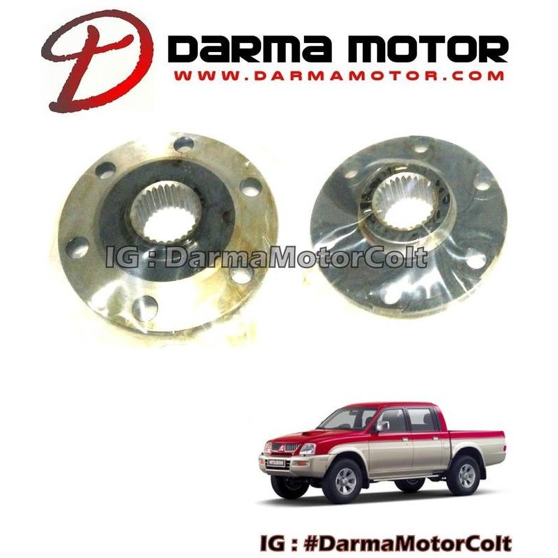 PENUTUP RODA STRADA L200 MITSUBISHI - FLANGE RODA DISKON