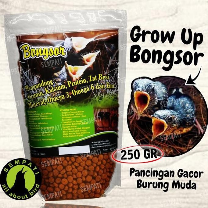 Produk Baru SEMPATI Pakan Lolohan Trotol Murai Batu Piyik Burung Bongsor Cindil Voer Anakan