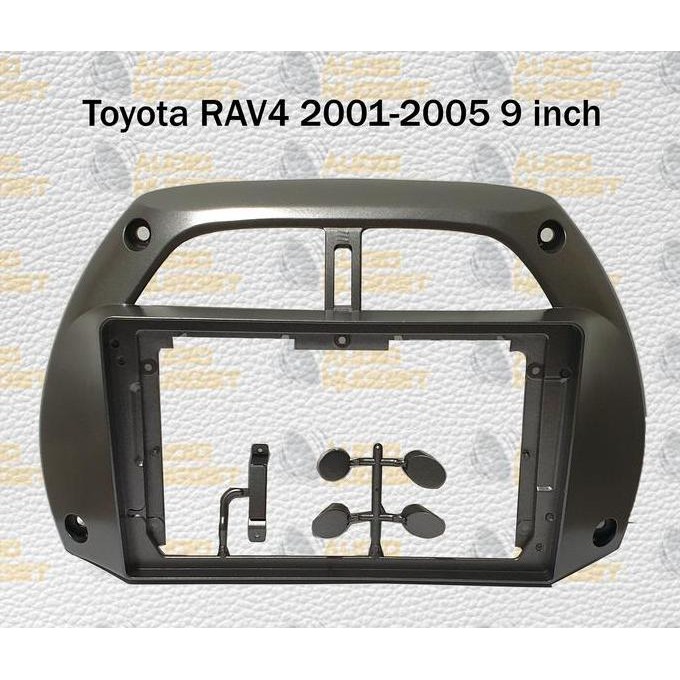 TERLARIS - Frame head unit android Toyota RAV 4 RAV4 2001 - 2005 9 inch