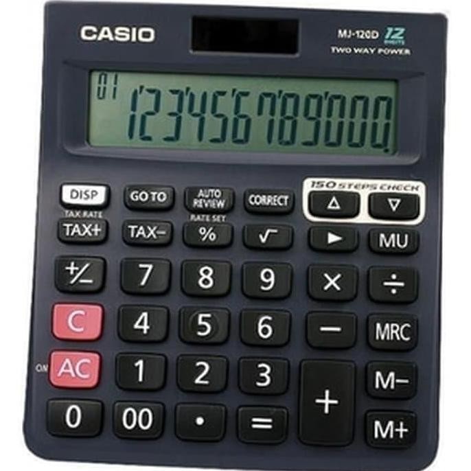 

Jual Kalkulator Calculator Calkulator Kalculator Casio Mj 120D Mj-120D