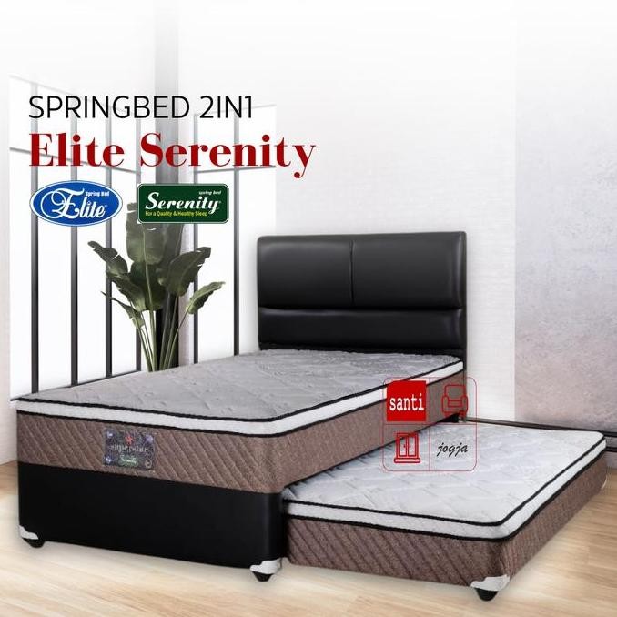 Springbed 2 In 1 Elite Serenity Set 100X200