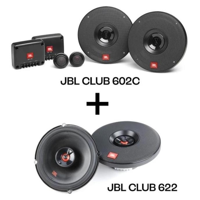 TERLARIS - JBL Paket CLUB SERIES 1 Speaker Audio Mobil. - Dinasti Audio