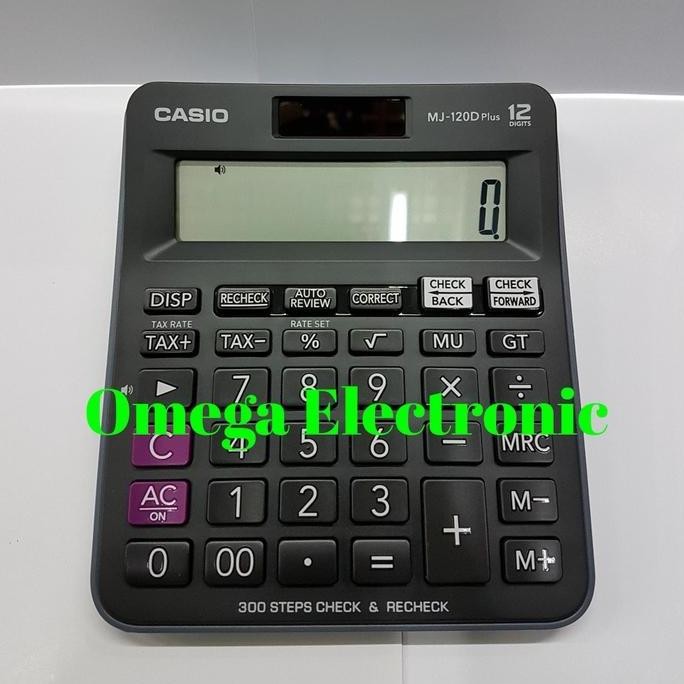 

Casio Desktop Mj-120D - Kalkulator Meja Office Check Correct Mj 120D