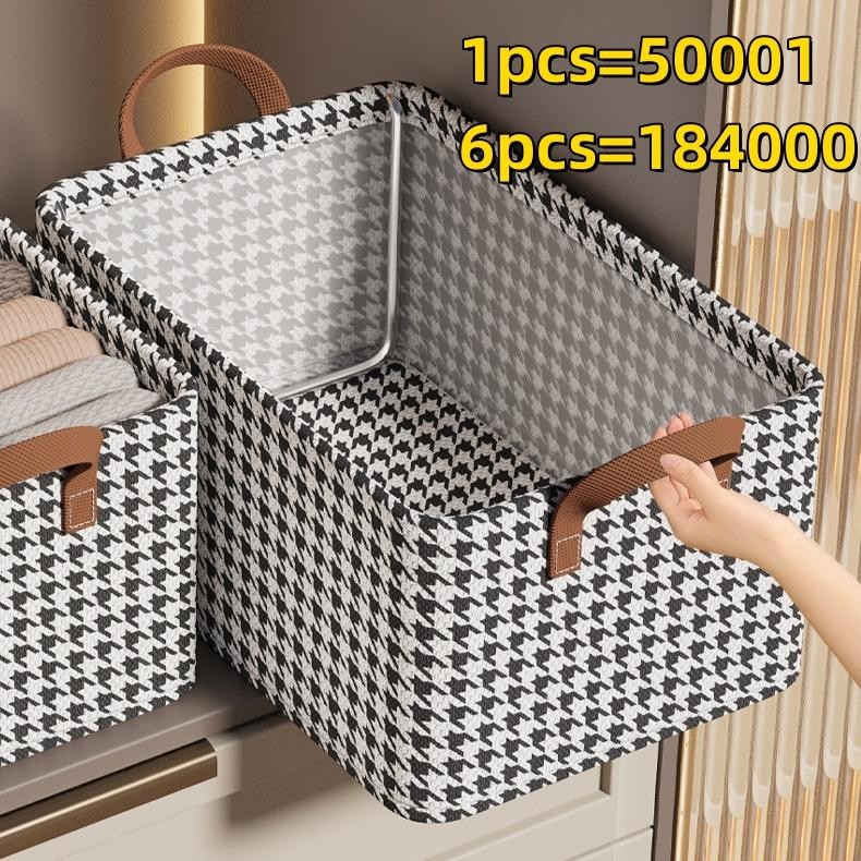 tahan debu storage box Lipat kotak penyimpanan baju Mini box baju box baju kotak penyimpanan Pakaian