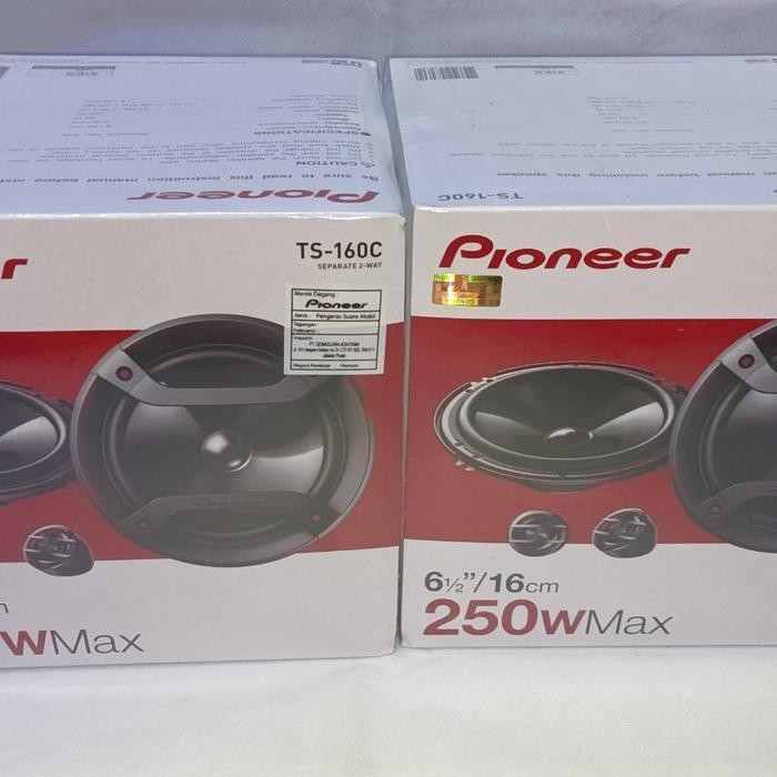 SPEAKER PIONEER TS-160C & COXIAL PIONEER TS-1620F PAKET