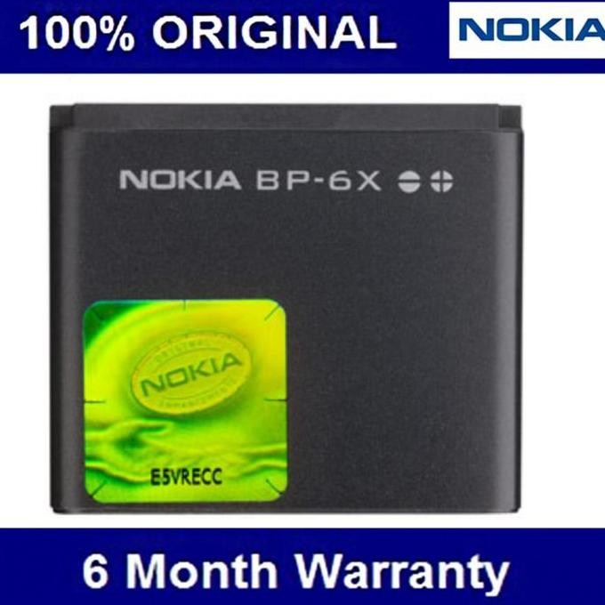 TERMURAH - Baterai Batere Battery Nokia 8800 8800 Sirroco BP-6X Original 100%