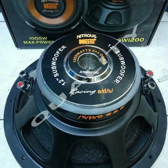 Subwoofer ads nitrous noz 12 inch