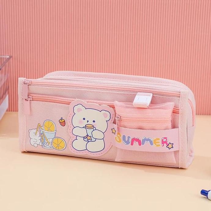 

Mismi Easton Pencil Case Tempat Pensil Sekolah Stylish - PC5E LA