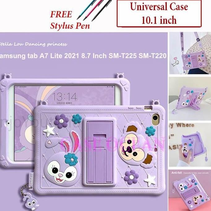 NEW Evercoss Etab 10 Prime X9 Soft Case Cover Anak kids Stella Lou Tali