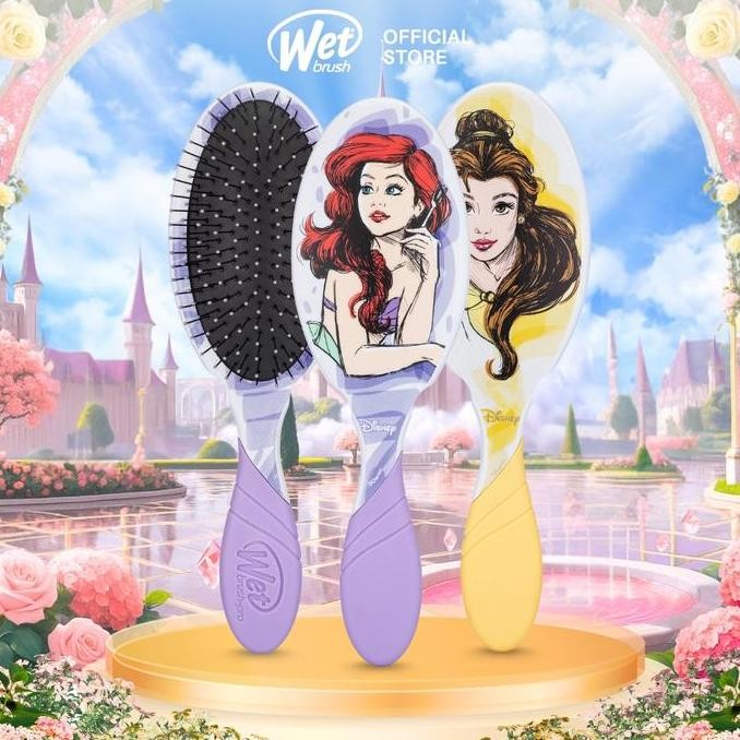 The Wet Brush Pro Stylized Princess - Sisir Anti Kusut Mengurangi Rontok