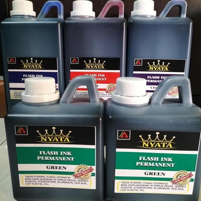 

Tinta Stempel Otomatis/Flash Permanent,Untuk Media Plastik .Dll