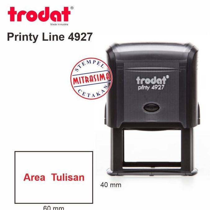 

Stempel Trodat 4927 ( Model Persegi )