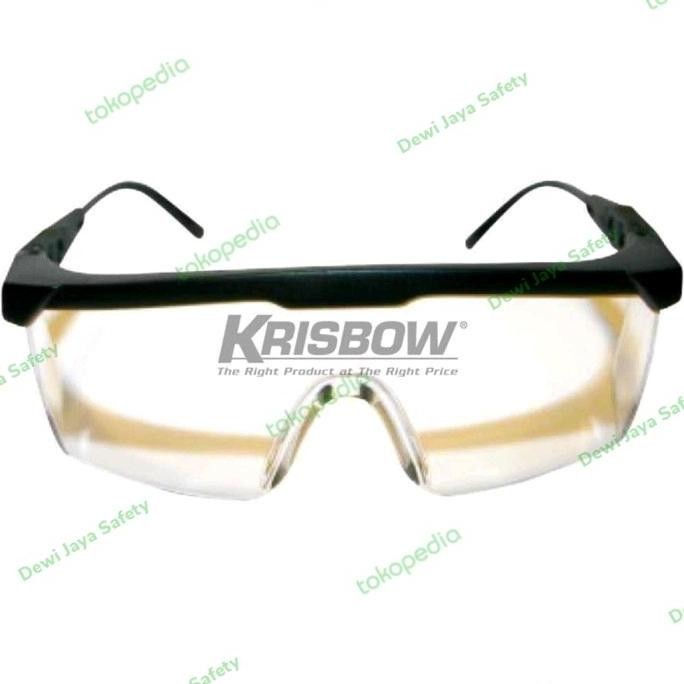 Kacamata Krisbow KW 1000539 - Safety Glasses Pelindung Mata Kerja