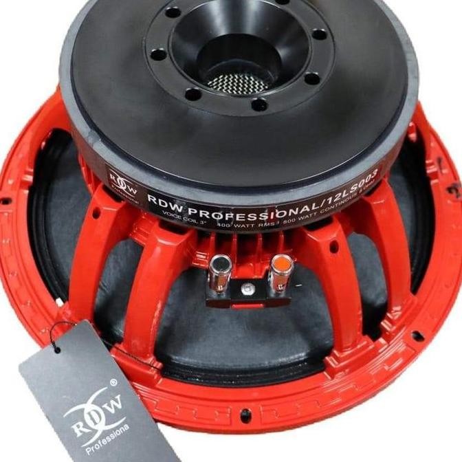 TERMURAH - SPEAKER KOMPONEN RDW 12LS003/ 12 LS003/ RDW 12 LS 003 12 INCH
