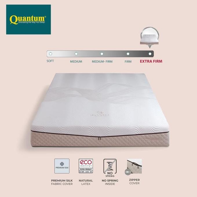 Quantum Maxwell Latex Orthopedic Eleanor - Kasur Springbed Spring Bed