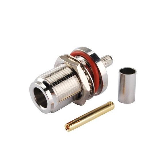 SIAP KIRIM KONEKTOR N FEMALE KE RG-58 KRIMPING KABEL KOAKSIAL ANTENA N FEMALE