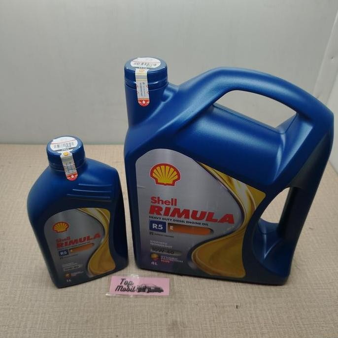 TERBARU - Oli mesin Shell Rimula R5 E 10W-40 Diesel