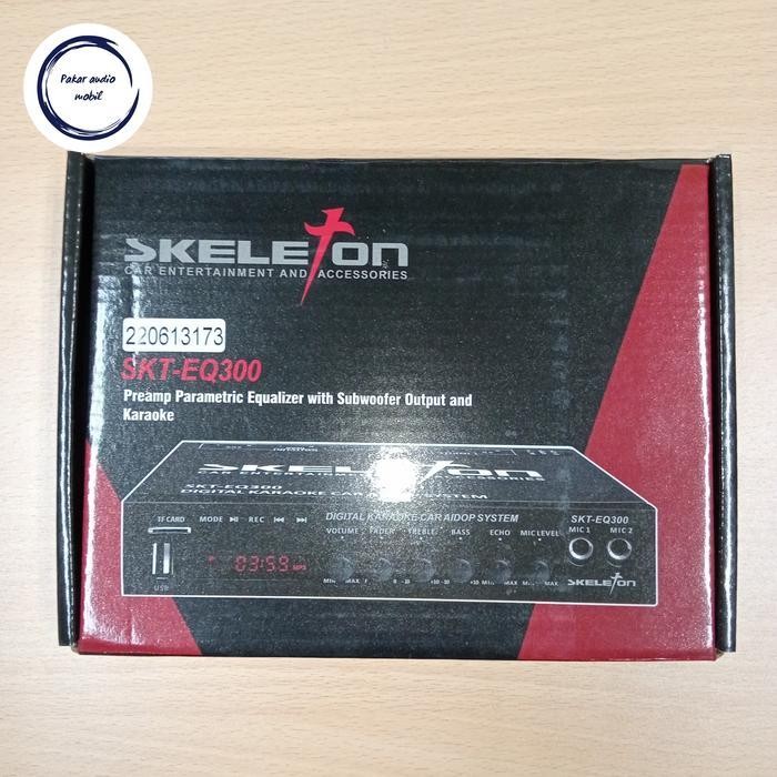 PARAMETRIK PREAMP SKELETON SKT-EQ 300 / PARAMETRIC SKELETON SKT EQ300 KARAOKE USB / SKELETON SKT EQ3