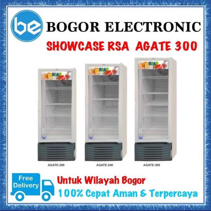 NEW SHOWCASE RSA | AGATE 300 | AGATE300 | SHOWCASE 3 RAK | 282 LITER