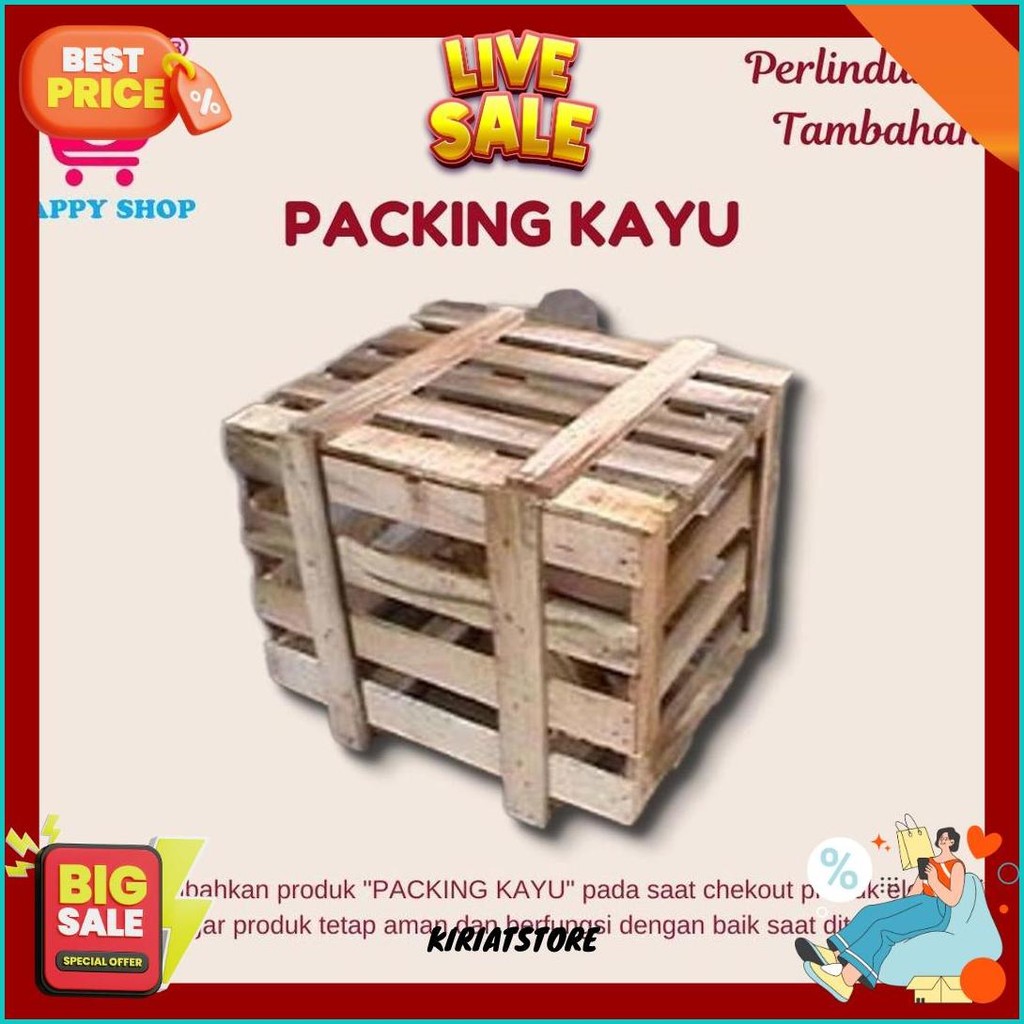 

Packing Kayu Perlindungan Tambahan Bisa Cod