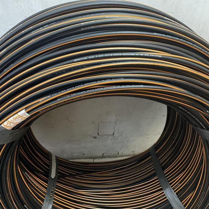 SIAP KIRIM NETVIEL KABEL FIBER OPTIK 6 CORE MM OUTDOOR DIRECT BURIED 50/125UM