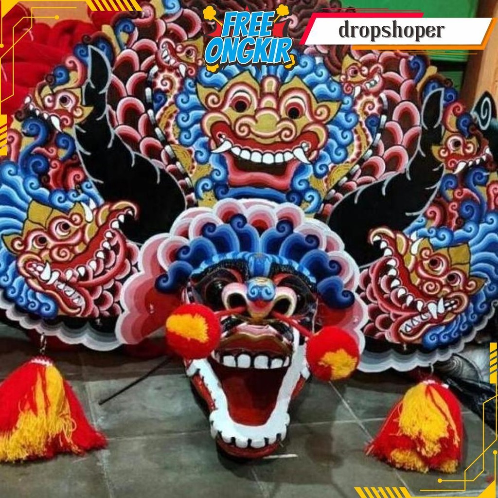 

Bisa Cod Cuci Gudang Barongan Rampak Telon Jamang Cat Air Brush Bonus Kemul Panjang Dan Pentul Tinggal Pakai Ukuran Anak Promo Barongan Plipit Romo Mainan Anak Barongan Anak Sd Brongan Plipit Premium / Barongan Spon Caplok Kain Panjang / Barongan Ponorogo