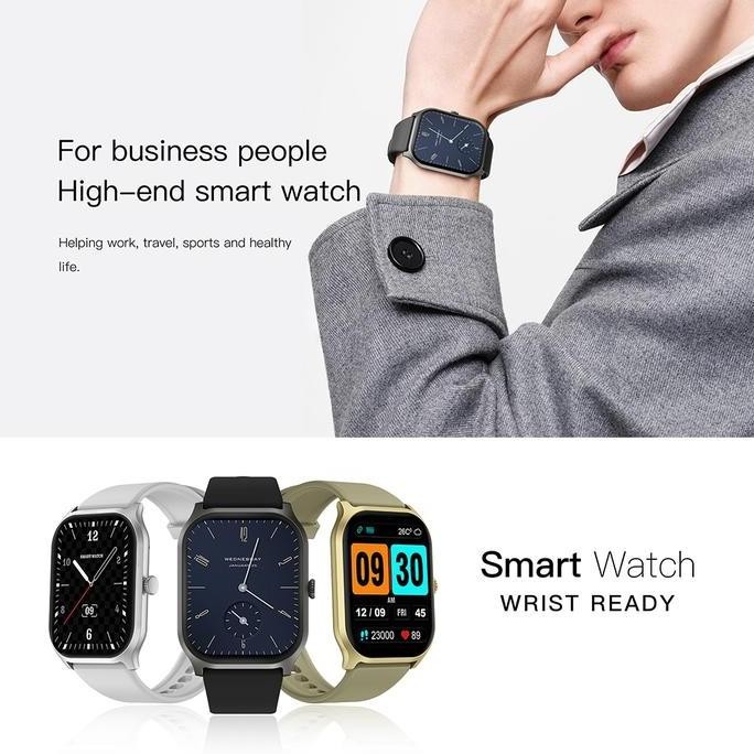 TERLARIS - Simbojoy Smartwatch ZL77J 2.01" Full Screen Fitness Tracker 230mA Bluetooth Call Waterpro