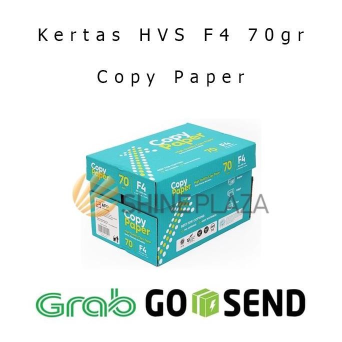 

Kertas HVS F4 70gr Copy Paper 1 Dus - Khusus Gosend