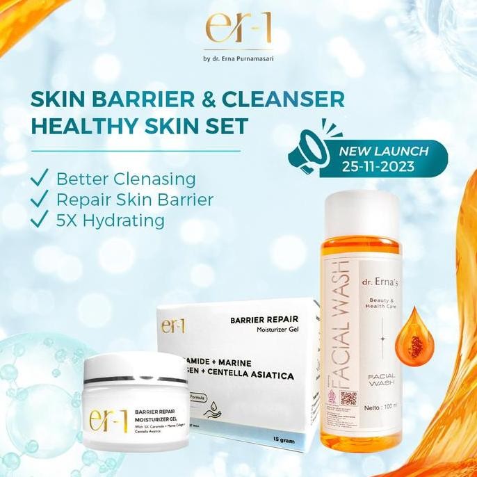 TERMURAH - er-1  Skin Barrier Healthy Skin Set 2 Pcs