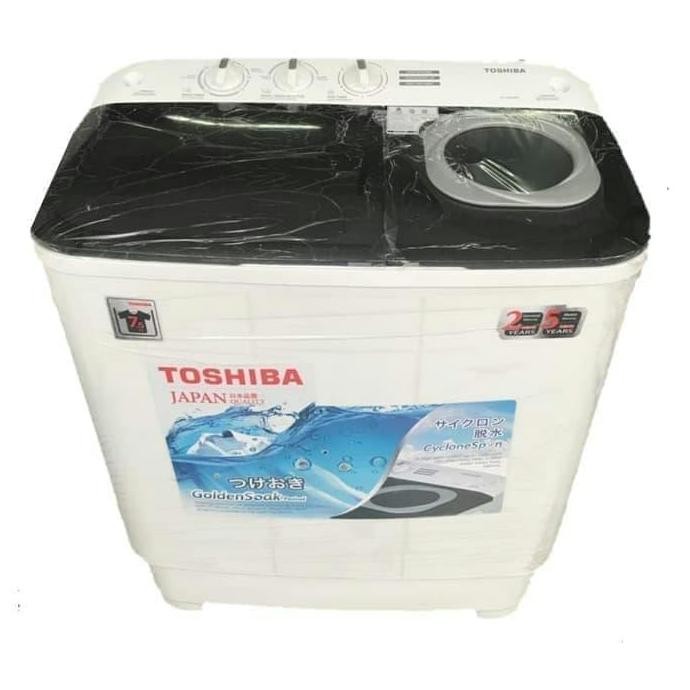 TERLARIS - Mesin cuci Toshiba VH-H85MN 2 Tabung VH H85MN  85MN
