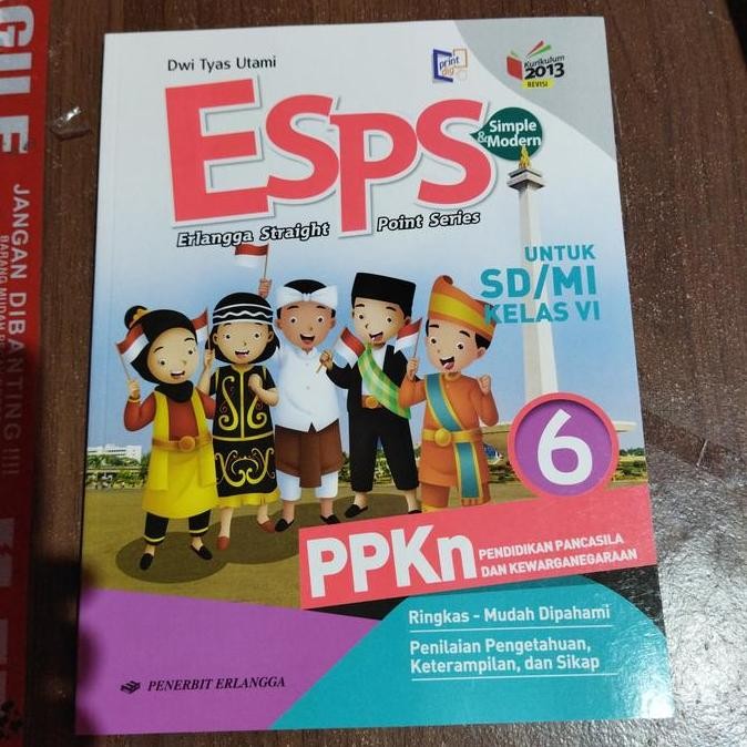 BUKU ESPS PKN KELAS 6 ESIS ERLANGGA