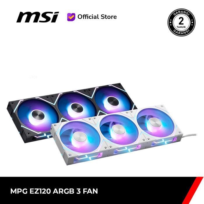 Msi Mpg Ez120 Argb Cooler Fan Case (3 Fan)