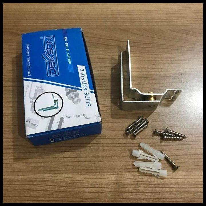 Bottom Pivot Bawah Engsel Pintu Lipat Gantung Pivot Bottom Folding SS