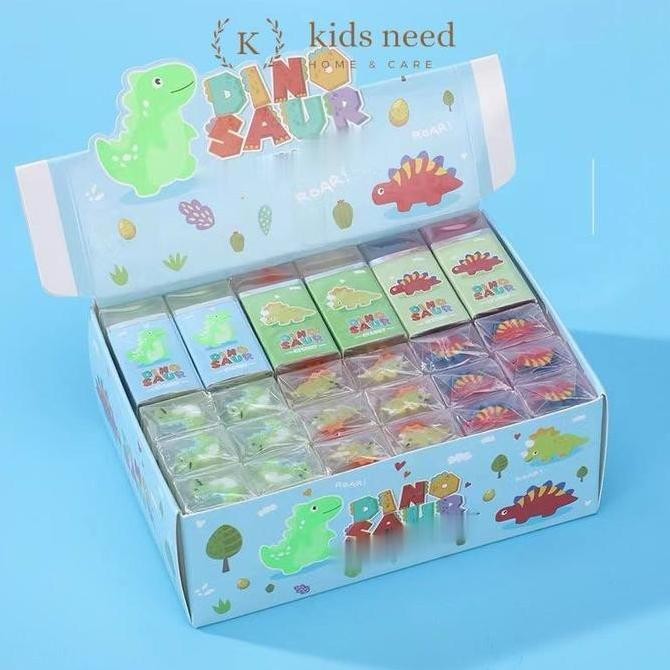 

Grosir (1Box) Penghapus Pensil Karet Wangi / Eraser Hapusan Pensil Motif Dino Bola Dan Buah Penghapus Eco Pvc / Eraser Unik Lucu