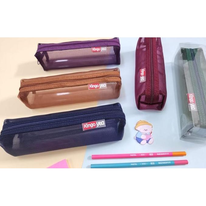 

Tempat Pensil Pen Case Sleting Kain Dewasa