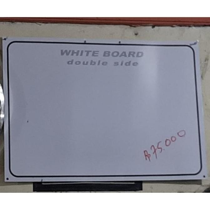 

White Board Portable Double Side Papan Tulis Tempel