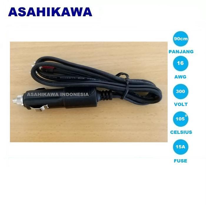 Asahikawa Kabel Lighter Mobil Inverter Male Car Socket Lighter Jack DC Terbaik Berkualitas