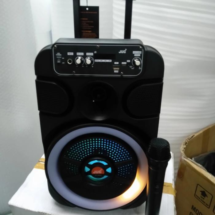 speaker Portable Bluetooth 8 inch Juc / speaker meeting bluetooth Terbaru Berkualitas