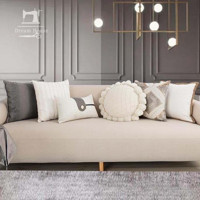 Sesebi Sarung Bantal Sofa Motif Modren Estetik Premium