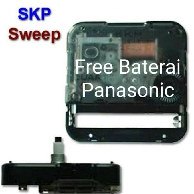 Mesin Jam Dinding Seiko Skp Sweep Movement Tidak Bunyi