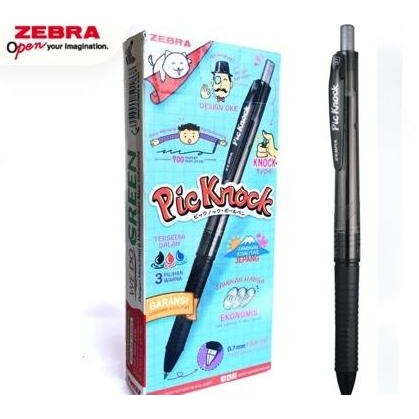 

Zebra Picknock 1 Lusin (Isi 12 Pulpen)