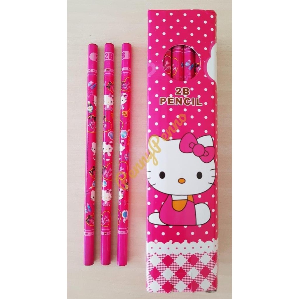 

Pensil 2B Model Hello Kitty 1 Pack Isi 36