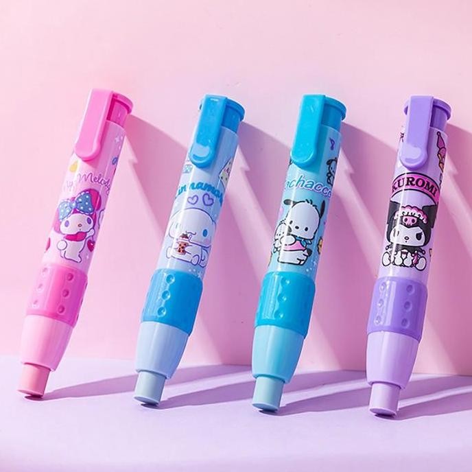 

Tokkado Sanrio Chubu Stick Eraser Penghapus Pensil Karakter Original Lucu
