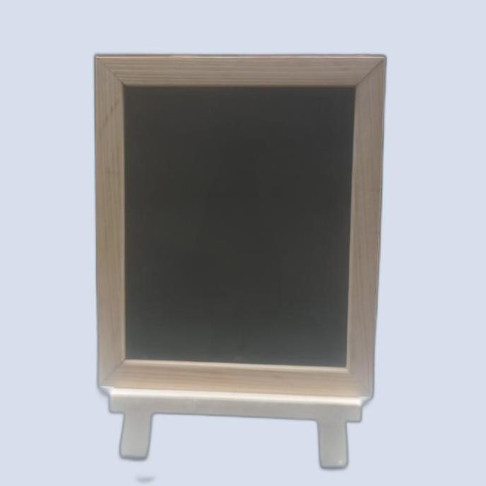 

Papan Tulis Mini Bingkai Kayu Jati Belanda Natural Lengkap Dg Easelnya