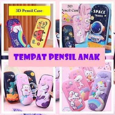 

Tempat Pensil Kotak Pensil Tepak 3D Timbul Hardtop Pencil Case Motif Mobil Murah Alat Tulis Stationery