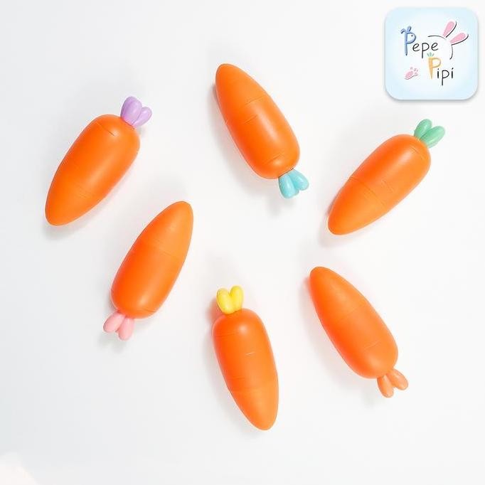 

Highlighter Wortel Oren - Carot Lobak Marker Textlighter Lucu Murah Unik