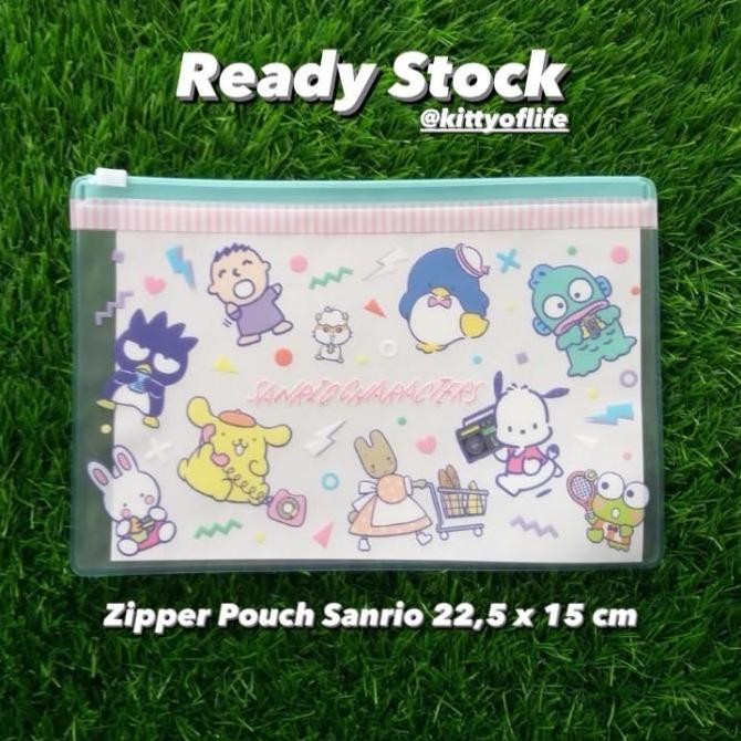 

Zipper Pouch Pvc Sanrio Original Sanrio Characters